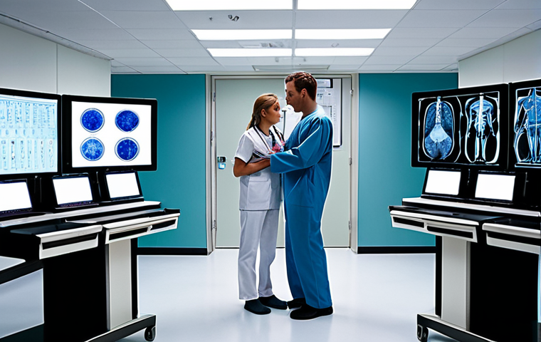 The Invisible Dance of Collaboration**
    "A symbolic representation of seamless collaboration between a medical laboratory technician and an electro-radiology manipulator. In a modern, clean medical environment, the figures are subtly connected by flowing digital data streams and abstract visual elements, suggesting a shared understanding and information exchange. One side shows hints of laboratory equipment like microscopes and test tubes, while the other features elements of radiology imaging, such as scanner outlines and patient images on screens. The atmosphere is professional, harmonious, and illuminated by soft, focused light, emphasizing the invisible yet crucial 'dance' of diagnostic teamwork for precise patient care."

2.  **Prompt for